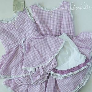 Well Dressed Wolf Innocence Lavender Romper 12m